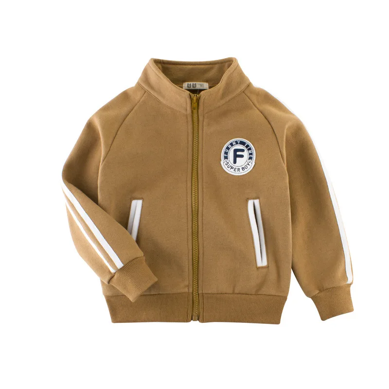 Kids Boys Clothes Fashion Zipper Boys Coat Spring Autumn Striped Letters Casual Children Boys Jacket Sweatshirt Outwear Coats
Kids Boys Clothes Fashion Zipper Boys Coat Spring Autumn Striped Letters Casual Children Boys Jacket Sweatshirt Outwear Coats