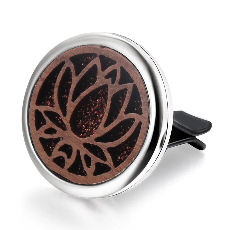 Wooden detachable car essential oil diffuser air freshener necklace locket aroma spread car clip to send crystal pad
Wooden detachable car essential oil diffuser air freshener necklace locket aroma spread car clip to send crystal pad