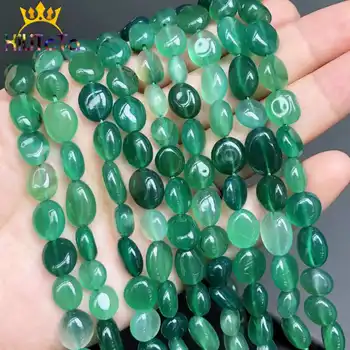8-10mm Natural Irregular Green Agates Stone Beads Loose Spacer Beads For Jewelry Making DIY Bracelet Necklace Accessories 15''
8-10mm Natural Irregular Green Agates Stone Beads Loose Spacer Beads For Jewelry Making DIY Bracelet Necklace Accessories 15''