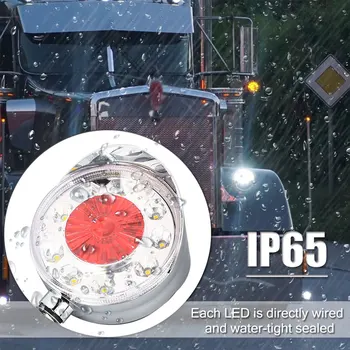 Vehemo Double Color Stop Lamp Signal Lamps Side Marker Light Tail Lights Universal Turn Signal Lights Waterproof Lorry
Vehemo Double Color Stop Lamp Signal Lamps Side Marker Light Tail Lights Universal Turn Signal Lights Waterproof Lorry