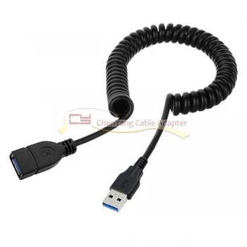 1M Type-A USB 3.0 Stretch Extension Data Charged Cable Male to Female for Tablet & Mobile Phone & Laptop & Hard Disk Drive Black
1M Type-A USB 3.0 Stretch Extension Data Charged Cable Male to Female for Tablet & Mobile Phone & Laptop & Hard Disk Drive Black