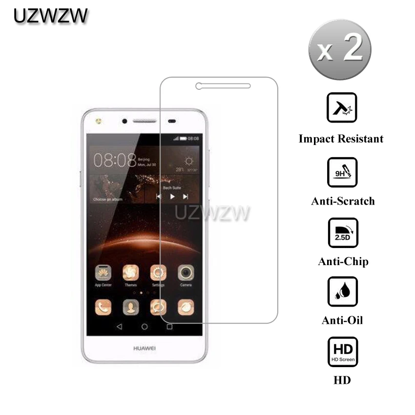 2pcs For Huawei Y5 II Glass 2.5D Protective Premium Tempered Glass For Huawei Y5 II 4G/3G Y5 2 Screen Protector Guard Film
2pcs For Huawei Y5 II Glass 2.5D Protective Premium Tempered Glass For Huawei Y5 II 4G/3G Y5 2 Screen Protector Guard Film