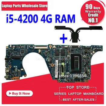 4GB RAM i5-4200u UX301LA Laptop motherboard for ASUS UX301LAA UX301L UX301 U301L UX301LA Test mainboard UX301LA motherboard
4GB RAM i5-4200u UX301LA Laptop motherboard for ASUS UX301LAA UX301L UX301 U301L UX301LA Test mainboard UX301LA motherboard