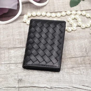 Men Women Sheepskin Genuine Leather Woven Wallet Men's Clutch Wallet Woven Purse England Style Black Clutch Wallet Wrist Bags
Men Women Sheepskin Genuine Leather Woven Wallet Men's Clutch Wallet Woven Purse England Style Black Clutch Wallet Wrist Bags