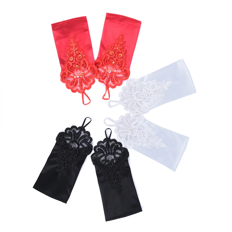 1Pair Elbow Length Gloves For Ladies Girls Women's Sexy Black Long Satin Fingerless Gloves Hand Gloves Club Party Accessories
1Pair Elbow Length Gloves For Ladies Girls Women's Sexy Black Long Satin Fingerless Gloves Hand Gloves Club Party Accessories