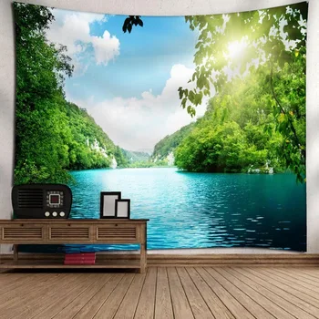 Green Landscape Wall Hanging Tapestry Nature Tree Painting Clothes Background Decorative Rectangular Tapestry Dropship
Green Landscape Wall Hanging Tapestry Nature Tree Painting Clothes Background Decorative Rectangular Tapestry Dropship