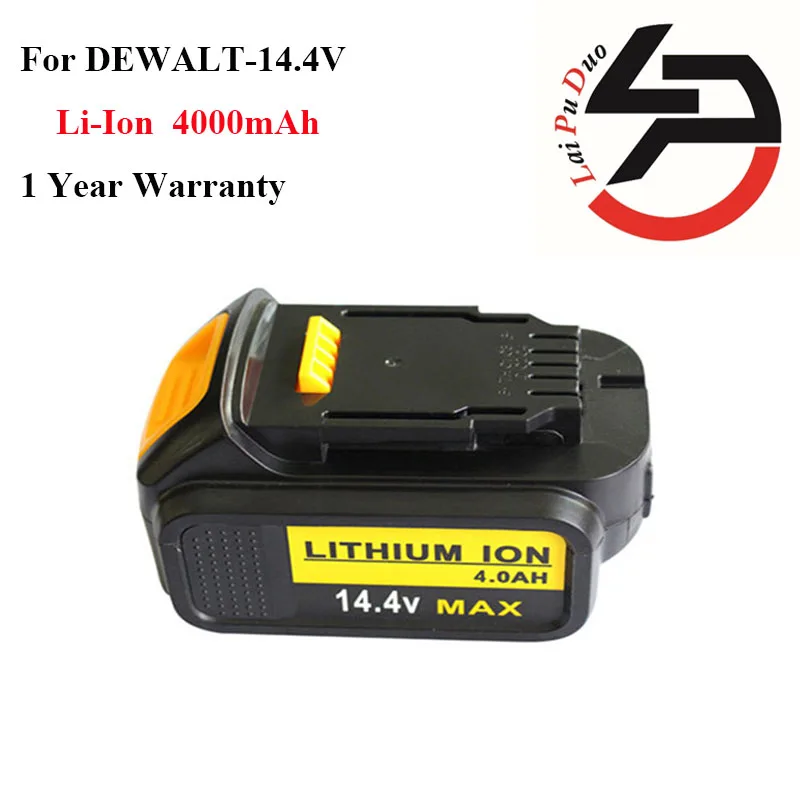 High quality 4.0Ah 14.4V Li-Ion power tool replacement battery for Dewalt :DCB140, DCB141-XJ
High quality 4.0Ah 14.4V Li-Ion power tool replacement battery for Dewalt :DCB140, DCB141-XJ