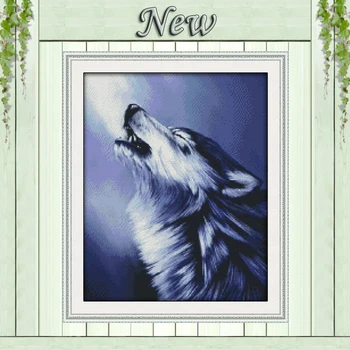 The Wolf Howl,counted printed on canvas DMC 11CT 14CT Cross Stitch kit,needlework Set embroidery,animal winter scenic Home Decor
The Wolf Howl,counted printed on canvas DMC 11CT 14CT Cross Stitch kit,needlework Set embroidery,animal winter scenic Home Decor