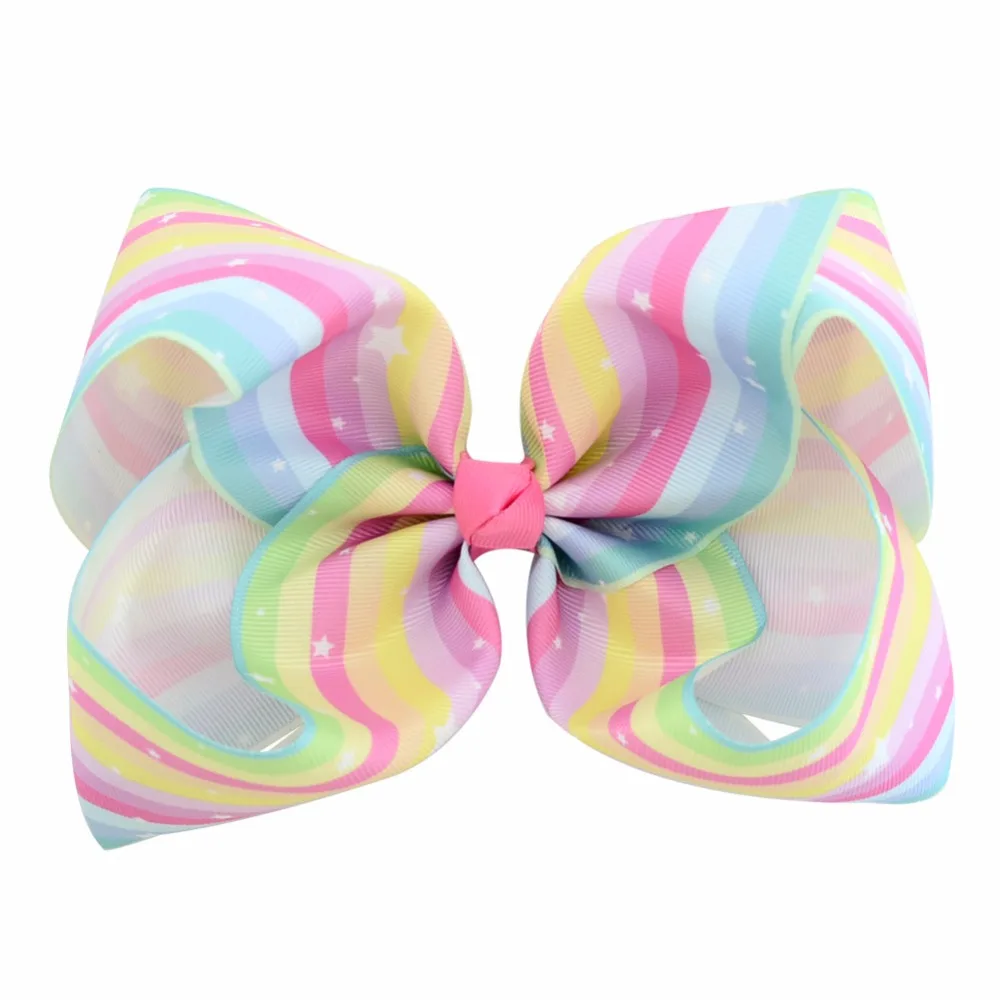 1Pcs 8 Inch printed Large Bow Clip Butterfly Polka Dots Rainbow Hairpin Big Hair Clip Handmade Hair Accessories For Girls 801
1Pcs 8 Inch printed Large Bow Clip Butterfly Polka Dots Rainbow Hairpin Big Hair Clip Handmade Hair Accessories For Girls 801