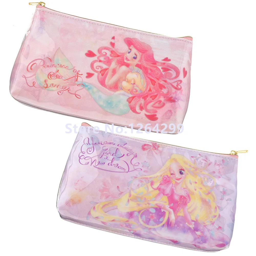 New Fashion Rapunzel and The Little Mermaid Ariel Princess Sided Girls Woman Small PVC Cosmetic Bags Cases For Children Gifts
New Fashion Rapunzel and The Little Mermaid Ariel Princess Sided Girls Woman Small PVC Cosmetic Bags Cases For Children Gifts