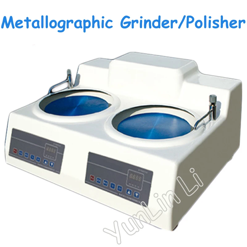 Double Disk Bench Sample Polishing Machine 220V 250W Stepless Speed Adjusting Speed Test Sample Grinding Polisher MoPao2DE
Double Disk Bench Sample Polishing Machine 220V 250W Stepless Speed Adjusting Speed Test Sample Grinding Polisher MoPao2DE
