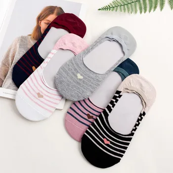 Women Cotton Socks Spelling Stripe Love Heart Boat Socks Summer Silicone Non-slip Low Cut Ankle Socks
Women Cotton Socks Spelling Stripe Love Heart Boat Socks Summer Silicone Non-slip Low Cut Ankle Socks
