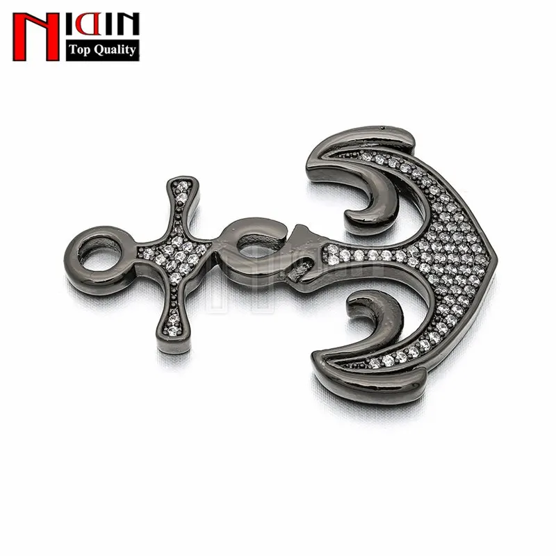 Luxury Black CZ Anchor Beads Charms Pendants Connectors For Jewelry Making Girls Women Necklace Bracelets Accessories
Luxury Black CZ Anchor Beads Charms Pendants Connectors For Jewelry Making Girls Women Necklace Bracelets Accessories