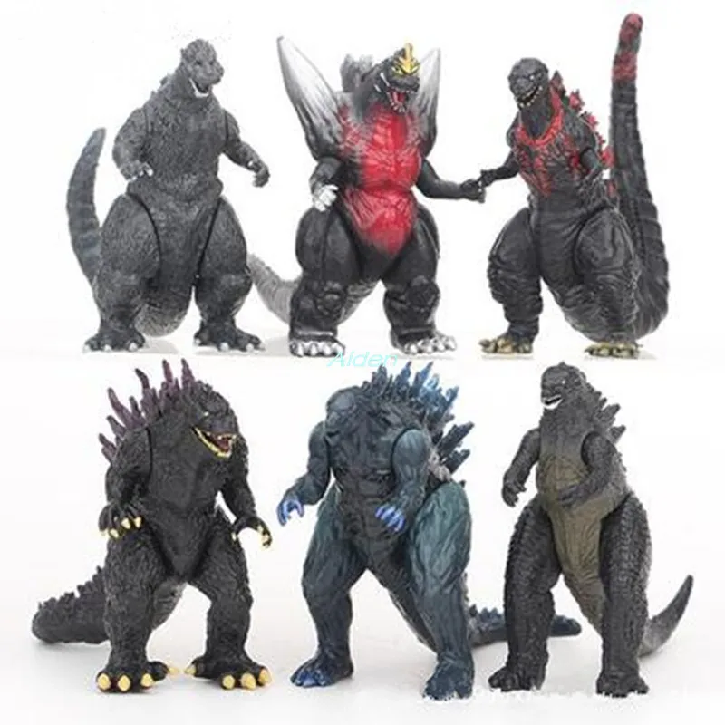 6Pcs/set Mini Section Sci-Fi Monster Movie Huge Monster MUTO Decoration PVC Action Figure Collectible Model Toy BOX 8CM Z965
6Pcs/set Mini Section Sci-Fi Monster Movie Huge Monster MUTO Decoration PVC Action Figure Collectible Model Toy BOX 8CM Z965