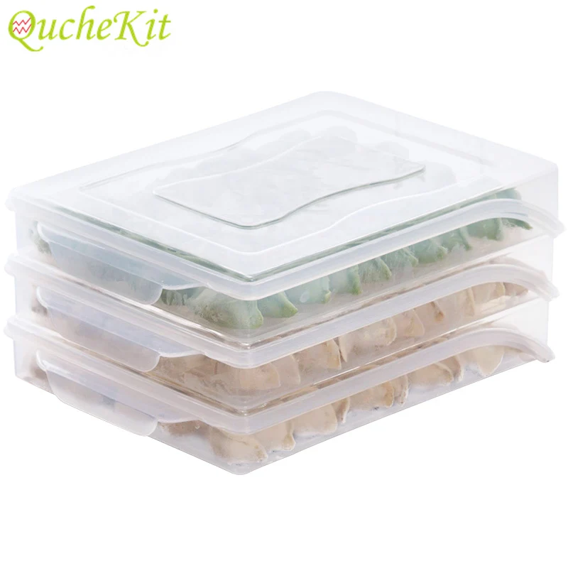 Refrigerator Food Storage Container With Lid Plastic Dumpling Storage Box Organizer Fresh Keeping Dumplings Tray For Kitchen
Refrigerator Food Storage Container With Lid Plastic Dumpling Storage Box Organizer Fresh Keeping Dumplings Tray For Kitchen
