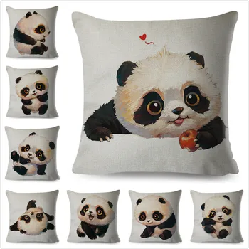 Cute Cartoon Chinese Panda Pillow Case Linen 45*45cm Cushion Cover for Sofa Home Decor Cartoon Animal Pillowcase Pillows Covers
Cute Cartoon Chinese Panda Pillow Case Linen 45*45cm Cushion Cover for Sofa Home Decor Cartoon Animal Pillowcase Pillows Covers