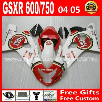 Free for 2004 2005 SUZUKI GSXR 600 750 white glaring red fairing K4 custom RIZLA version gsxr600 HKN 04 05 GSX R750 bodywork 893
Free for 2004 2005 SUZUKI GSXR 600 750 white glaring red fairing K4 custom RIZLA version gsxr600 HKN 04 05 GSX R750 bodywork 893