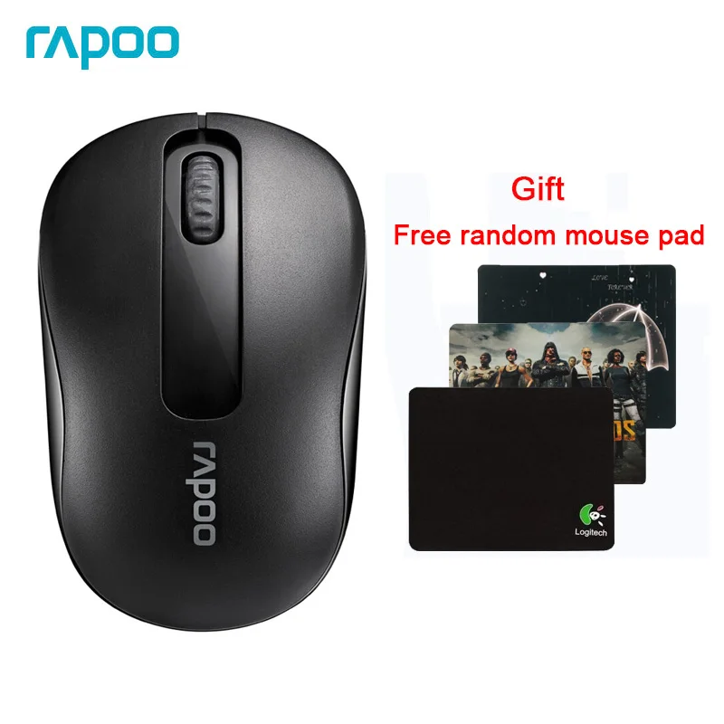 Rapoo M10 Original 2.4G Wireless Mouse Optical Gaming Mouse Mini Mouse with 1000 DPI for Computer Laptop Desktop Gaming
Rapoo M10 Original 2.4G Wireless Mouse Optical Gaming Mouse Mini Mouse with 1000 DPI for Computer Laptop Desktop Gaming