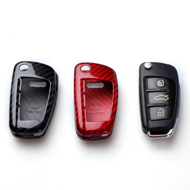 DEE Carbon Fiber Car Auto Remote Key Case Cover fob Holder Skin Shell for Audi A6 TT A3 Q3 A1 A4 Q7 S3 S6 2016 2017 2018
DEE Carbon Fiber Car Auto Remote Key Case Cover fob Holder Skin Shell for Audi A6 TT A3 Q3 A1 A4 Q7 S3 S6 2016 2017 2018