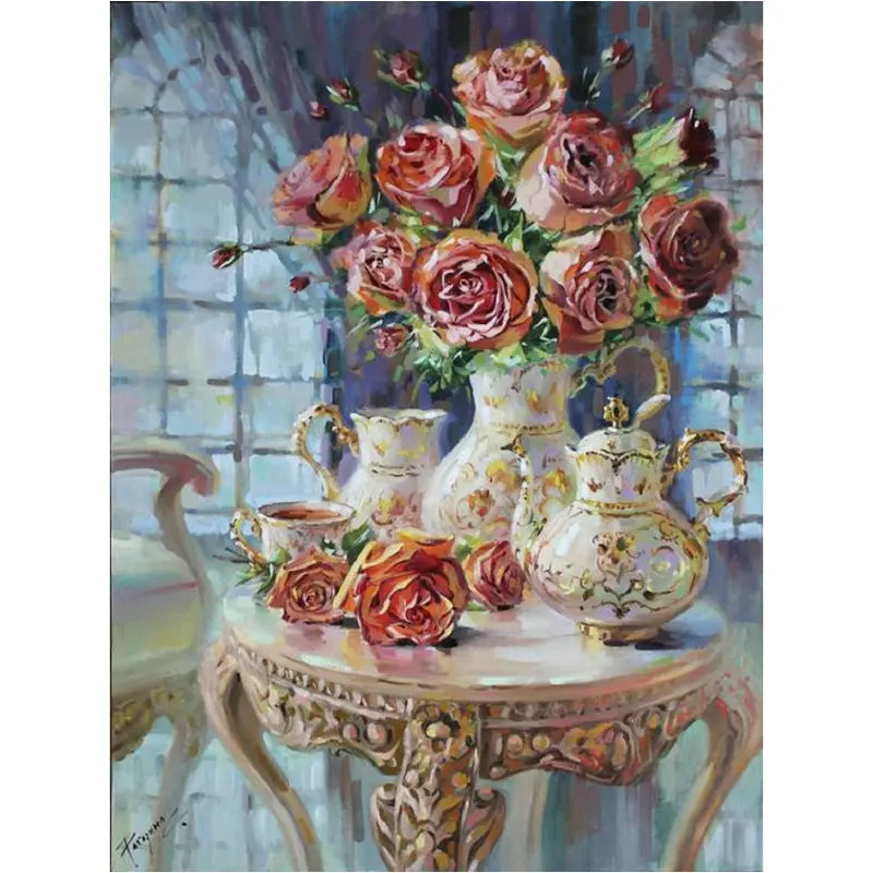 Diy Diamond Painting peony 5d square Diamond Mosaic Cross Stitch Kit Diamant painting teapot Full diamond Embroidery pattern
Diy Diamond Painting peony 5d square Diamond Mosaic Cross Stitch Kit Diamant painting teapot Full diamond Embroidery pattern