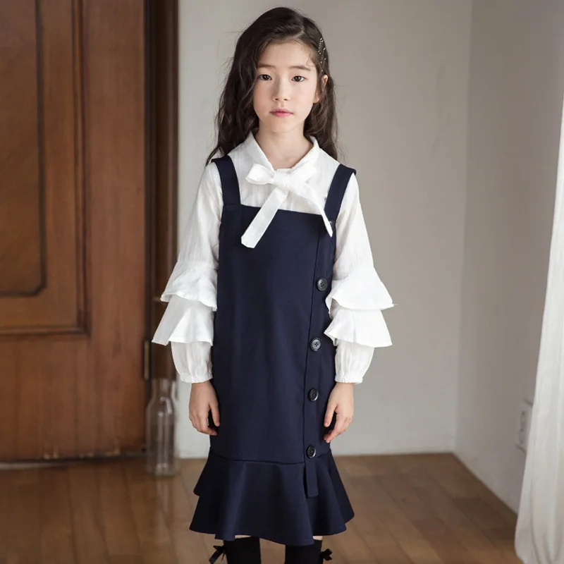 2019 Summer Clothing Set Butterfly Sleeve Shirt Strap Suspender Dress Children Girl Clothes Sets 2pcs Dress Sets Korean Fashion
2019 Summer Clothing Set Butterfly Sleeve Shirt Strap Suspender Dress Children Girl Clothes Sets 2pcs Dress Sets Korean Fashion