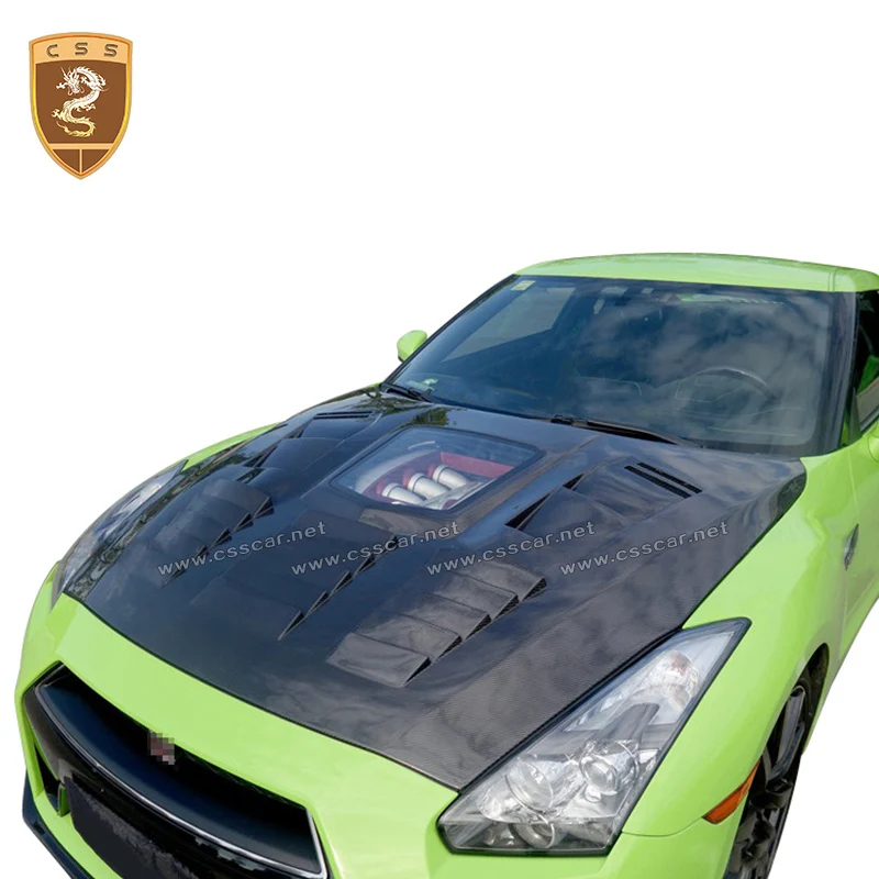 Carbon Fiber R35 Hood Cover Carbon with with Glass Engine Cover For Nissan GTR 2008-2016 Car Accessories
Carbon Fiber R35 Hood Cover Carbon with with Glass Engine Cover For Nissan GTR 2008-2016 Car Accessories