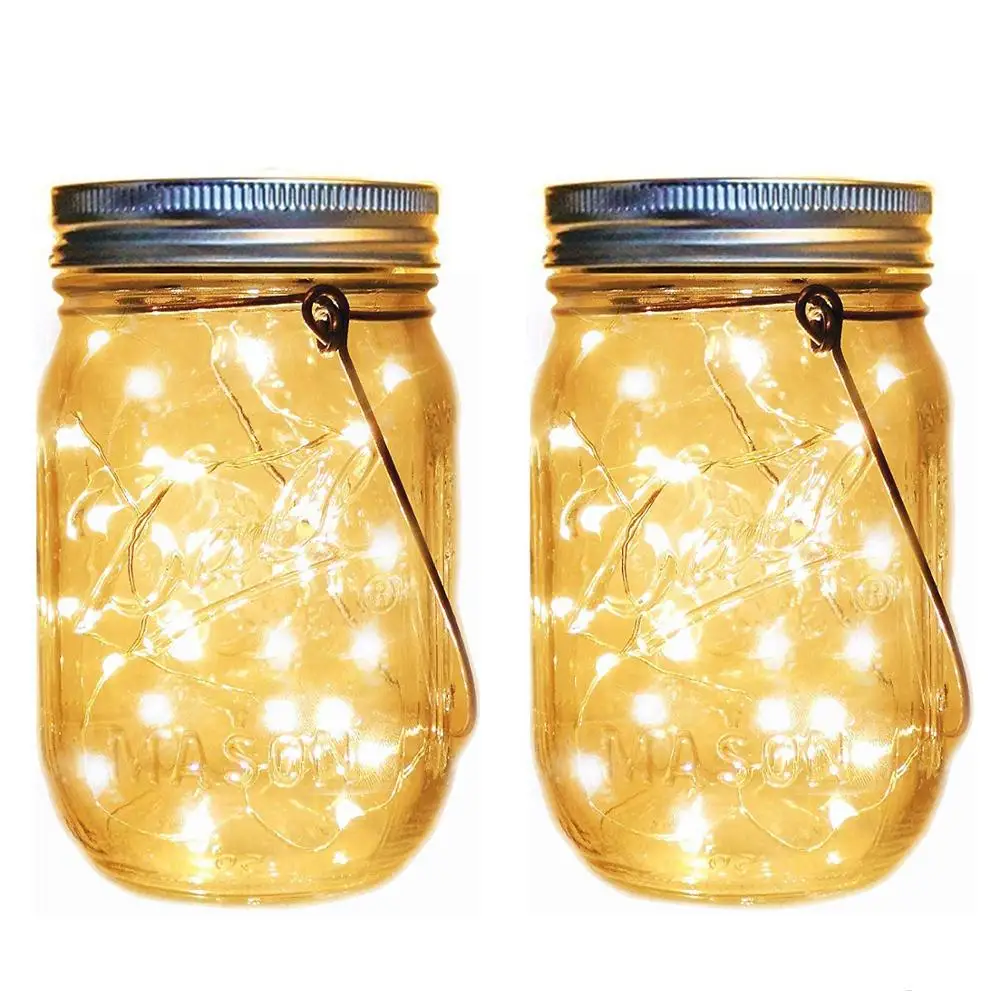 20LED Solar Powered Mason Jar String Light For Garden Decorations Waterproof Wedding Party Fairy String Light Christmas Garland
20LED Solar Powered Mason Jar String Light For Garden Decorations Waterproof Wedding Party Fairy String Light Christmas Garland