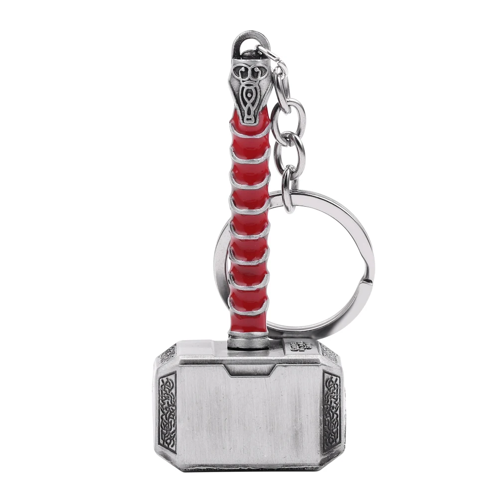 The Avengers Thor Hammer Metal Keychain Stormbreaker Thanos Venom Spider-men Multiple Choice Fans Keyring Jewelry High Quality
The Avengers Thor Hammer Metal Keychain Stormbreaker Thanos Venom Spider-men Multiple Choice Fans Keyring Jewelry High Quality