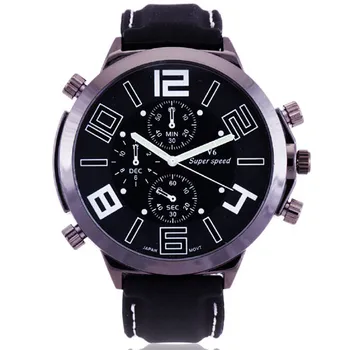 New V6 Top Brand Luxury Men's Sport Wristwatch Colors Big Dial High Quality Watches Silicone Band Quartz Movement Clock Men
New V6 Top Brand Luxury Men's Sport Wristwatch Colors Big Dial High Quality Watches Silicone Band Quartz Movement Clock Men