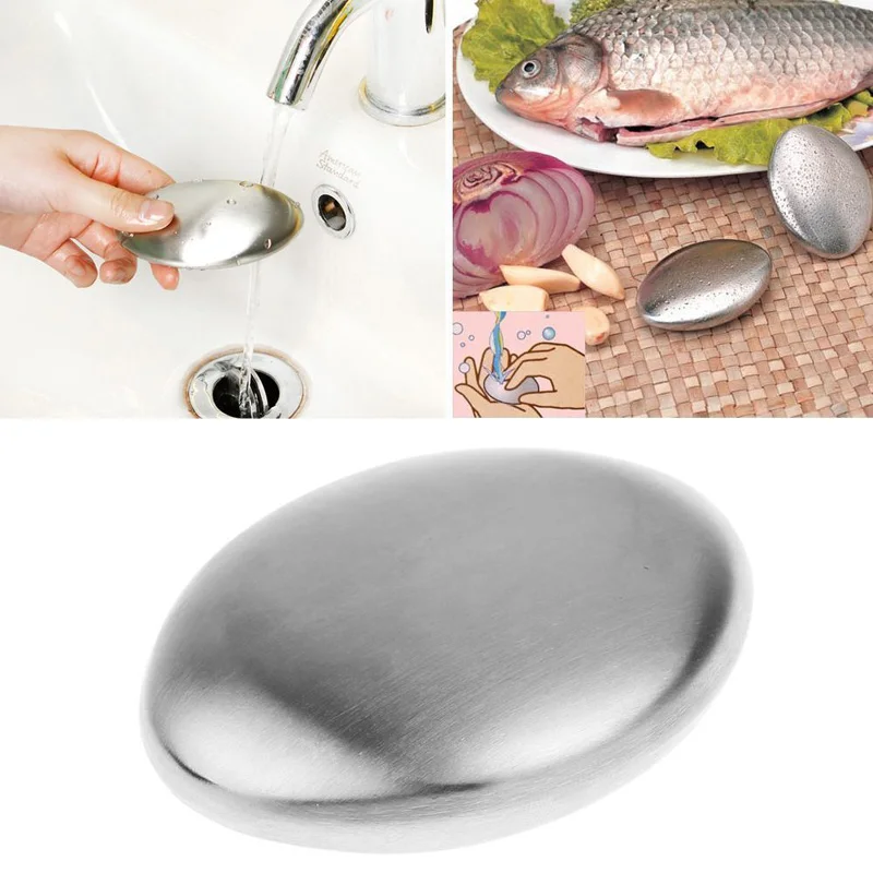 Chef Soap Stainless Steel Soap Hand Odor Remover Bar Magic Soap Garlic Onion Smells Kitchen Gadget Tool
Chef Soap Stainless Steel Soap Hand Odor Remover Bar Magic Soap Garlic Onion Smells Kitchen Gadget Tool