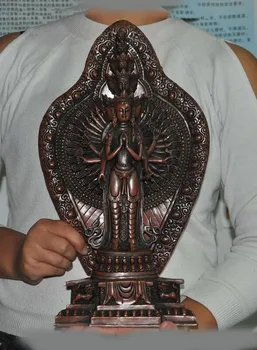 wedding decoration 16"Tibet Buddhism purple Bronze 1000-Arm Avalokiteshvara Kwan-yin Guanyin Statue
wedding decoration 16"Tibet Buddhism purple Bronze 1000-Arm Avalokiteshvara Kwan-yin Guanyin Statue