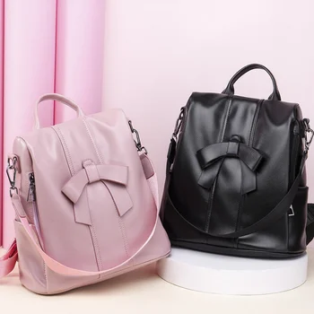 Girls backpack cute fresh Easy matching anti-theft soft shoulder bag large capacity backpack Casual PU Leather Backpack
Girls backpack cute fresh Easy matching anti-theft soft shoulder bag large capacity backpack Casual PU Leather Backpack