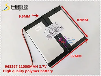 3.7V 11000mAh 968297 Polymer lithium ion / Li-ion battery for power bank;tablet pc,cell phone
3.7V 11000mAh 968297 Polymer lithium ion / Li-ion battery for power bank;tablet pc,cell phone