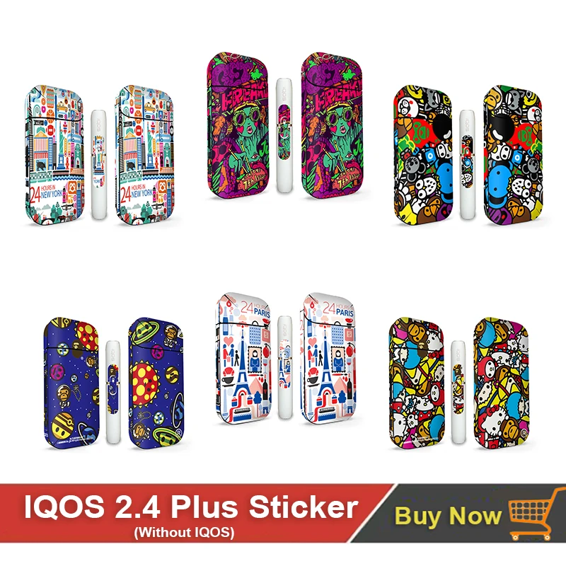 Lovely Cartoon Painted Color Design Sticker For IQOS 2.4 For IQOS 2.4 Plus Universal Decals Cover Skin
Lovely Cartoon Painted Color Design Sticker For IQOS 2.4 For IQOS 2.4 Plus Universal Decals Cover Skin