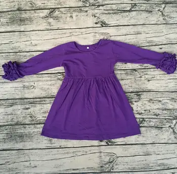 Solid color Baby Cotton Frocks Designs infant kids Dress long sleeve fashion style baby clothes icing ruffle sleeve dress
Solid color Baby Cotton Frocks Designs infant kids Dress long sleeve fashion style baby clothes icing ruffle sleeve dress