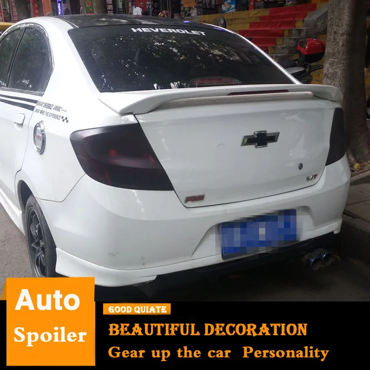 For Chevrolet Sail 3 Spoiler Sport ABS Material Car Rear Wing Primer Color For 2011-2014 SAIL 3 Trunk Rear Spoiler decoration
For Chevrolet Sail 3 Spoiler Sport ABS Material Car Rear Wing Primer Color For 2011-2014 SAIL 3 Trunk Rear Spoiler decoration