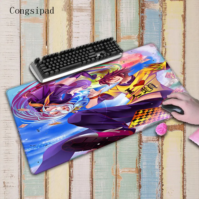 Congsipad 900X400 NO Game NO life large computer Extended Plain Big Rubber Cloth Mousepad Gaming Mat Pad For Game Desktop Laptop
Congsipad 900X400 NO Game NO life large computer Extended Plain Big Rubber Cloth Mousepad Gaming Mat Pad For Game Desktop Laptop