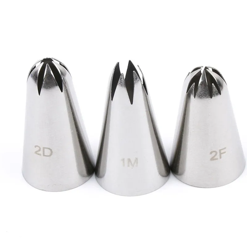 3pcs/set Stainless Steel Russian Icing Piping Nozzles Tips Pastry Cupcake Tools Cake Fondant Chocolate Cookies Sugar Craft Decor
3pcs/set Stainless Steel Russian Icing Piping Nozzles Tips Pastry Cupcake Tools Cake Fondant Chocolate Cookies Sugar Craft Decor