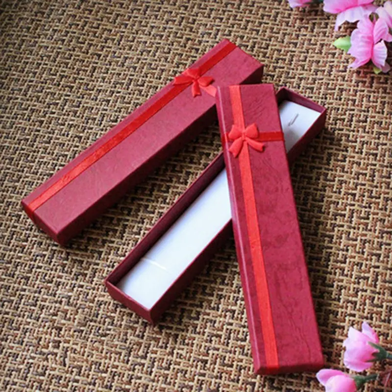 2019 New Long Necklace Bracelet Jewelry Box Spot Bowknot Gift Box Jewelry Box Wholesale Simple Style Valentine's Day Box
2019 New Long Necklace Bracelet Jewelry Box Spot Bowknot Gift Box Jewelry Box Wholesale Simple Style Valentine's Day Box