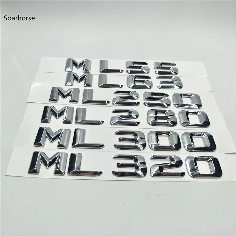 Auto Sticker For Mercedes Benz W166 W164 ML55 ML63 ML250 ML280 ML300 ML320 ML350 Rear Tail Logo Letters Decal Badge Emblem
Auto Sticker For Mercedes Benz W166 W164 ML55 ML63 ML250 ML280 ML300 ML320 ML350 Rear Tail Logo Letters Decal Badge Emblem