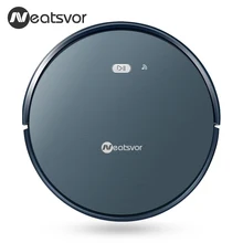 NEATSVOR X500 1800PA робот пылесос, 3в1 влажная сухая швабра, wifi карта навигации, умная память, анти столкновения, робот аспиратор(China)
