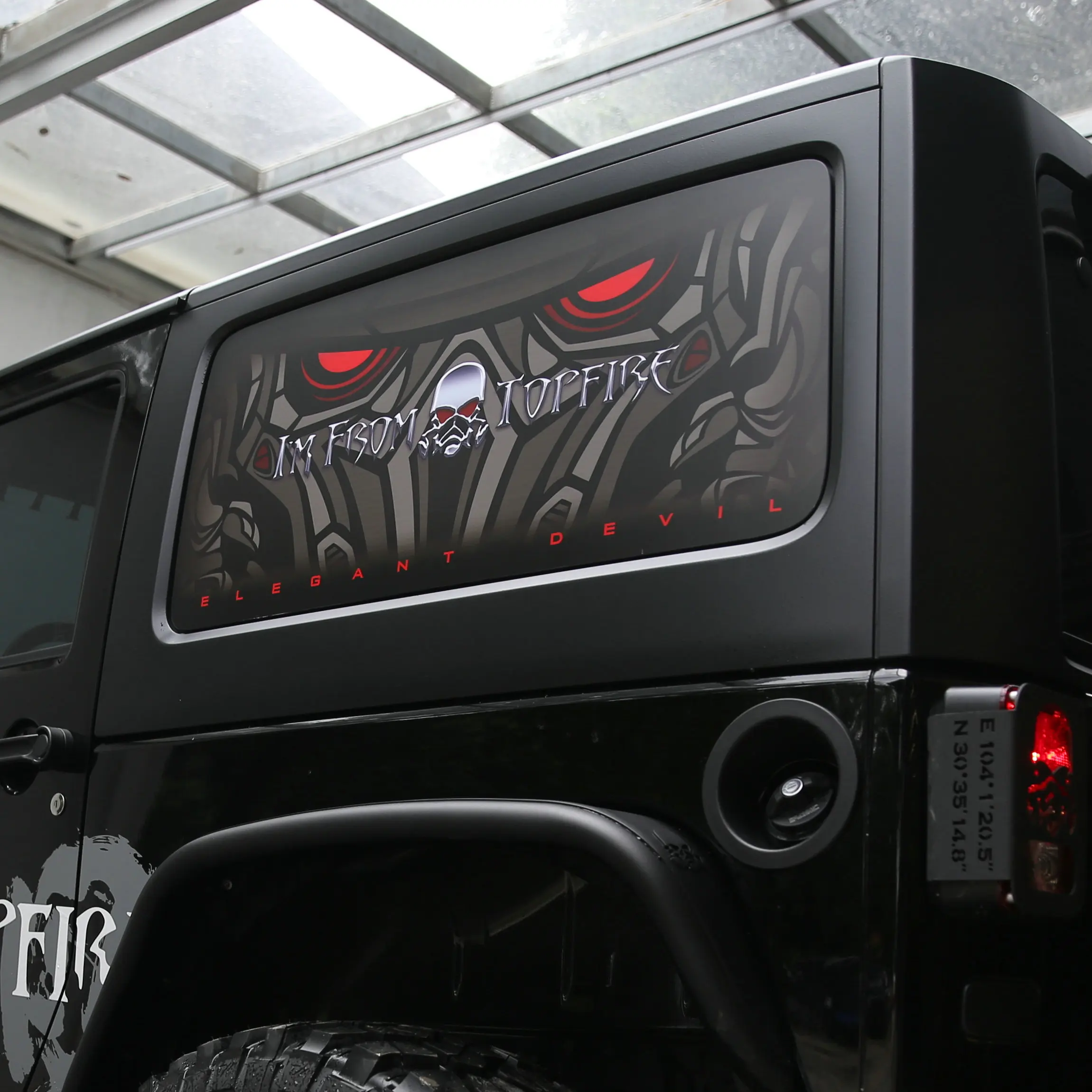Бесплатная Доставка! 2 шт. для Jeep Wrangler 2 двери/4 двери заднего окна автомобиля 3D дьявольский глаз наклейка
Бесплатная Доставка! 2 шт. для Jeep Wrangler 2 двери/4 двери заднего окна автомобиля 3D дьявольский глаз наклейка