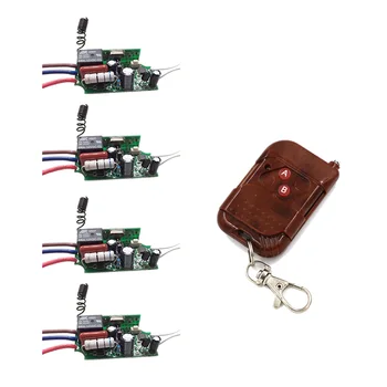 Wireless Remote and Manual Control Switch for LED Lamp Light AC220V Relay Receiver & Transmitter 315Mhz/433Mhz
Wireless Remote and Manual Control Switch for LED Lamp Light AC220V Relay Receiver & Transmitter 315Mhz/433Mhz