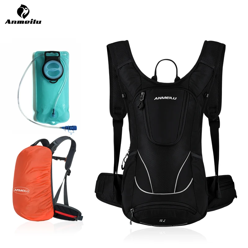 Anmeilu 12L Waterproof Nylon Hydration Backpack 2L Water Bag Bladder Outdoor Camping Hiking Cycling Backpack Rain Cover Mochila
Anmeilu 12L Waterproof Nylon Hydration Backpack 2L Water Bag Bladder Outdoor Camping Hiking Cycling Backpack Rain Cover Mochila