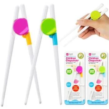 1 Pair Chopsticks for Sushi Baby Kids Cartoon Food Sticks Easy Use Fun Learning Training Helper Dishes Dinner Game Kitchen tools
1 Pair Chopsticks for Sushi Baby Kids Cartoon Food Sticks Easy Use Fun Learning Training Helper Dishes Dinner Game Kitchen tools