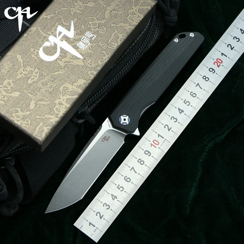 CH3507 Flipper folding knife D2 blade G10 + steel handle outdoor camping Tactics hunting pocket fruit kitchen Knives EDC tools
CH3507 Flipper folding knife D2 blade G10 + steel handle outdoor camping Tactics hunting pocket fruit kitchen Knives EDC tools