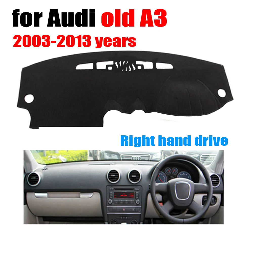 Крышка приборной панели автомобиля RKAC, коврик для Audi old A3 2003-2013 лет, коврик для правой руки, приборной панели, автомобильные чехлы
Крышка приборной панели автомобиля RKAC, коврик для Audi old A3 2003-2013 лет, коврик для правой руки, приборной панели, автомобильные чехлы