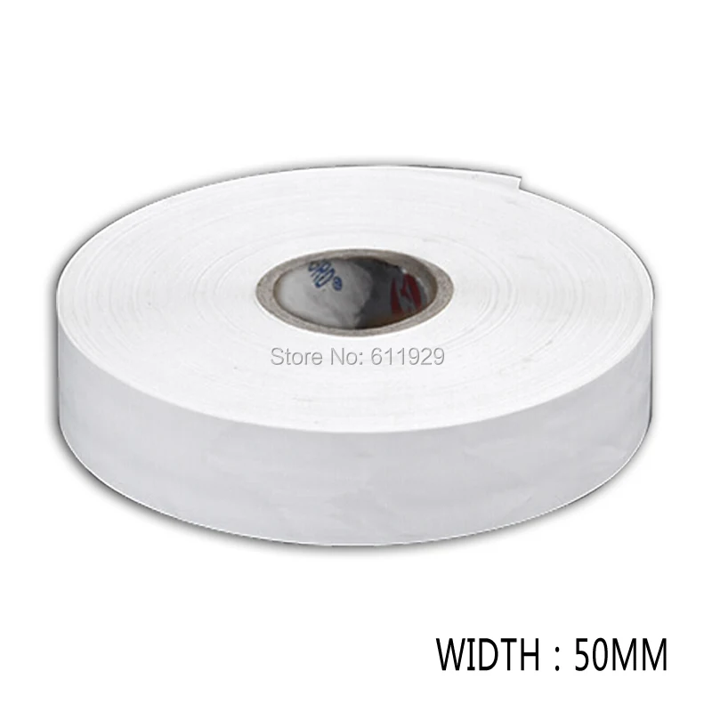 

wholesales blank white width 50mm non-woven fabrics/custom clothing care labels/garment printed tags/blank tape/nylon care label
