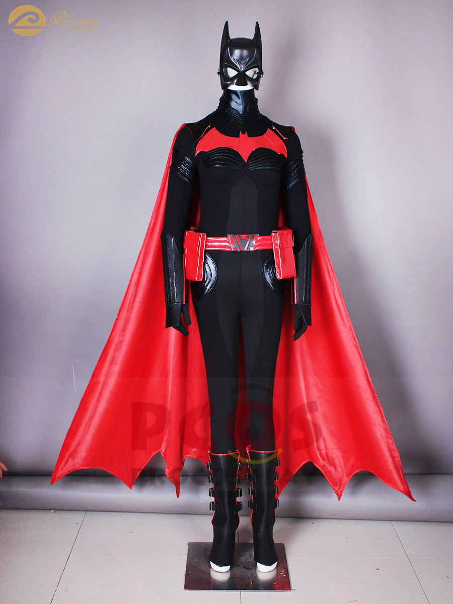 Pro cosplay CW ТВ серия Бэтмен кузины Женщина Kate Kane Косплей Костюм mp004990|Костюмы из