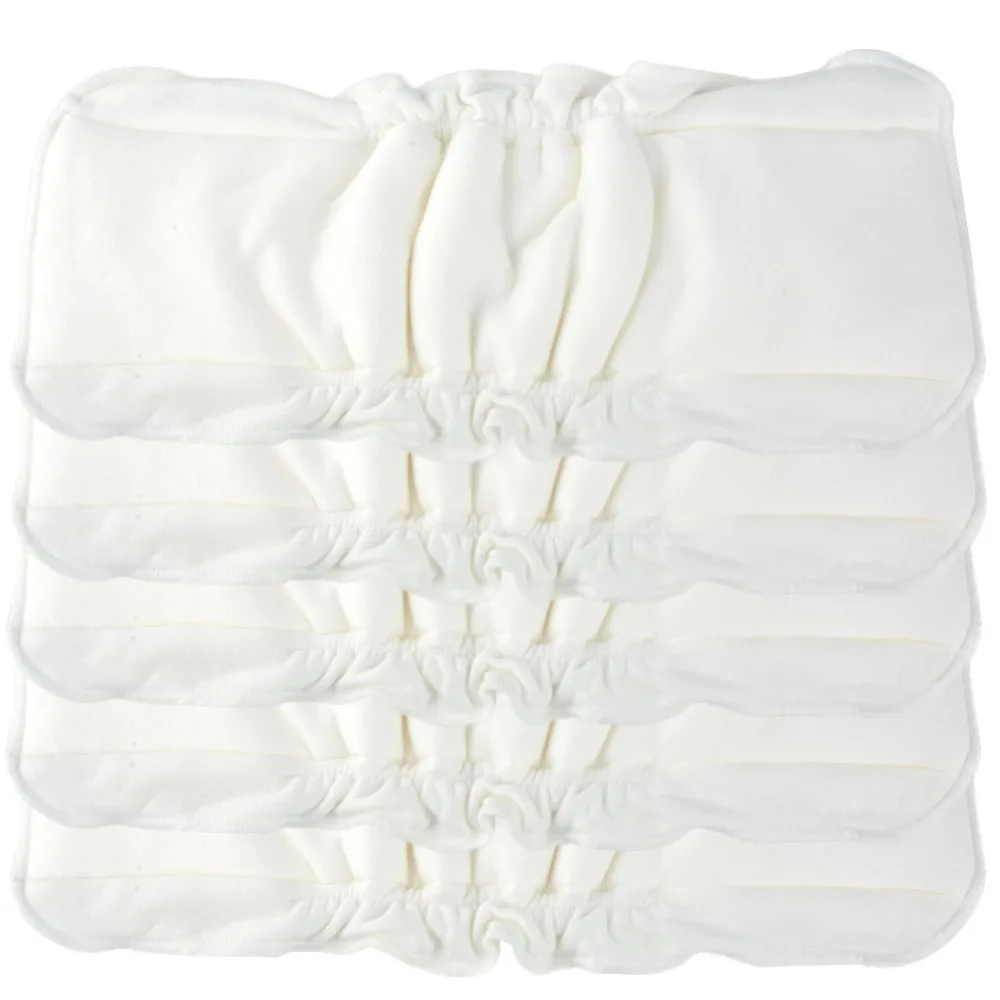 Baby Cotton Soft Washable Baby Prefold Cloth Diaper Breathable Diapers Comfortable 3 Layers Ultrafine Fiber Baby Diapers New
Baby Cotton Soft Washable Baby Prefold Cloth Diaper Breathable Diapers Comfortable 3 Layers Ultrafine Fiber Baby Diapers New